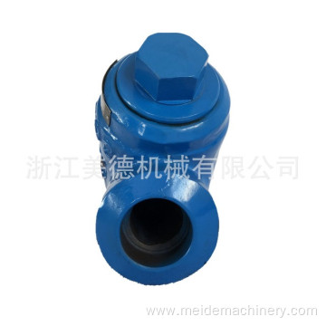 High pressure y-type check valve